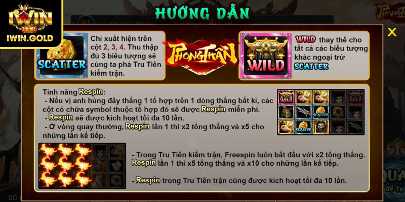 Slot Phong Thần IWIN - Tính Năng Đặc Biệt Và Mẹo Dễ Thắng 3 Linh hoạt giữa quay tự động và quay thủ công